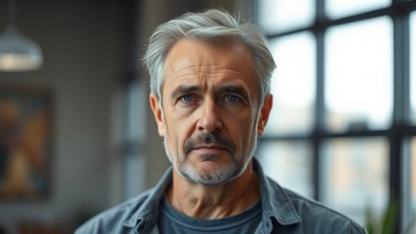 University of Michigan Regent in serious demeanor, blurred backdrop.