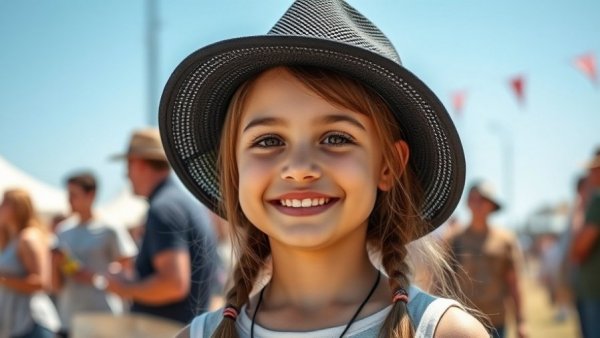 Group of children at an outdoor event in Traverse City.