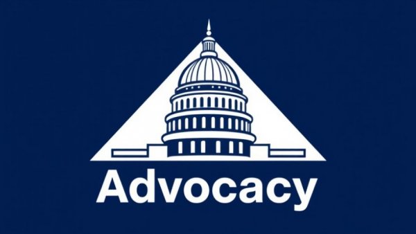 Michigan healthcare budget proposals advocacy graphic with government building outline.