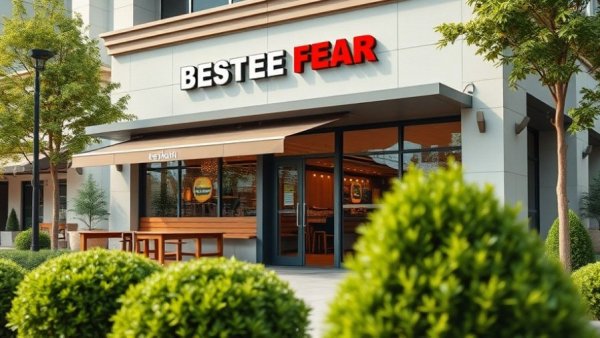 Frankie V's reopening in Michigan: restaurant exterior with signage