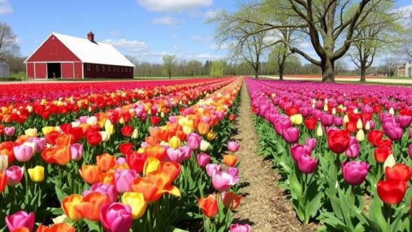 Theut's Flower Barn Tulip Festival