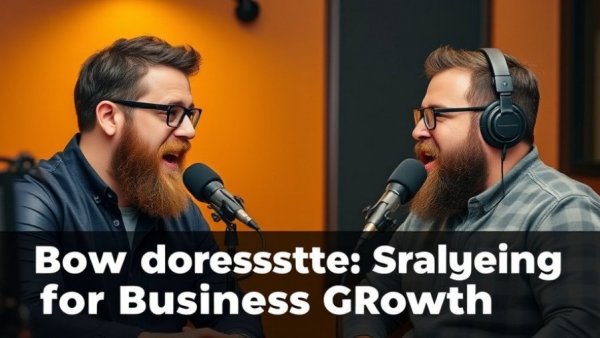 Podcast discussing entrepreneurship strategies for small business growth.