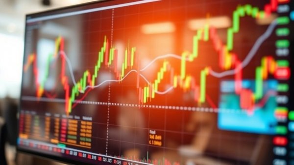 Dynamic financial graph overlay on stock data for professional rental administration