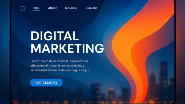 Modern digital marketing interface for Local SEO services.