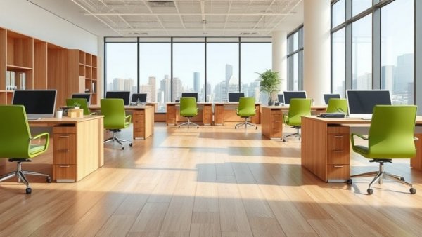 Empty modern office space representing Kenya startup challenges.