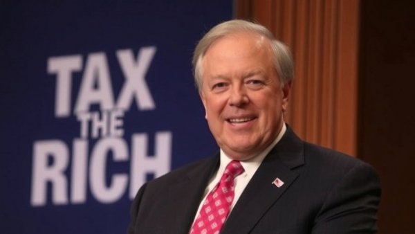 Real estate titan compares 'tax the rich' slogan to racial slurs