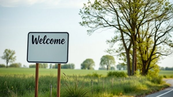 Welcome to Pure Michigan sign surrounded by greenery