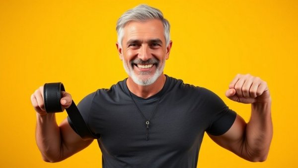 16 years to black belt podcast cover with man holding belt