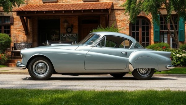 Melbourne oldest private home for sale with classic car.