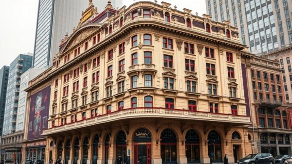 Renovation of historic St. Louis hotel with elegant architecture.