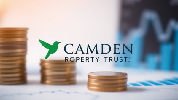 CORDA Investment Management Camden Property Trust logo on financial background.