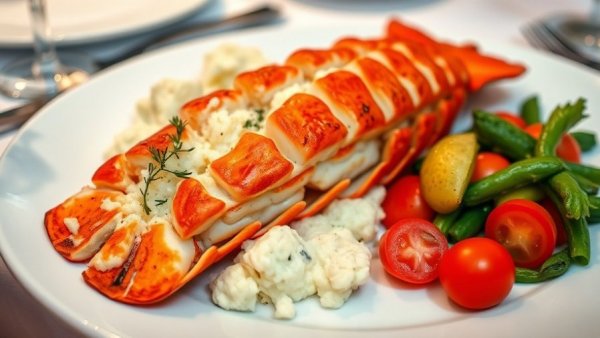 Gourmet lobster dish at best seafood restaurant in Michigan