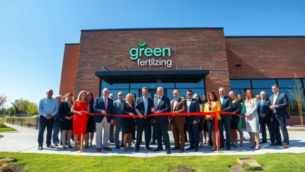 Green Lawn Fertilizing new headquarters ribbon-cutting ceremony.