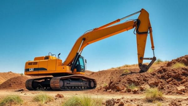 Excavator in sunny Lake County landscape, human remains discovered.