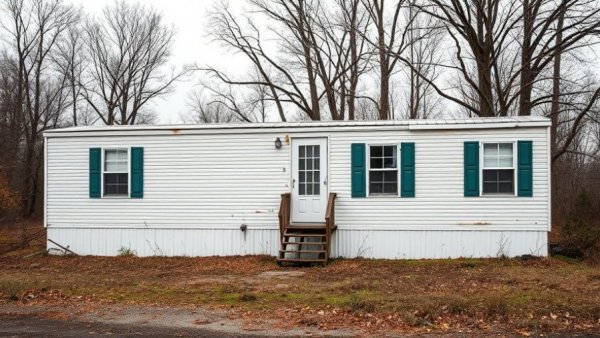 Aging Michigan mobile home highlighting law overhaul necessity.