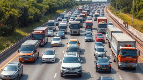 Memorial Day travel in Michigan causing heavy traffic congestion.