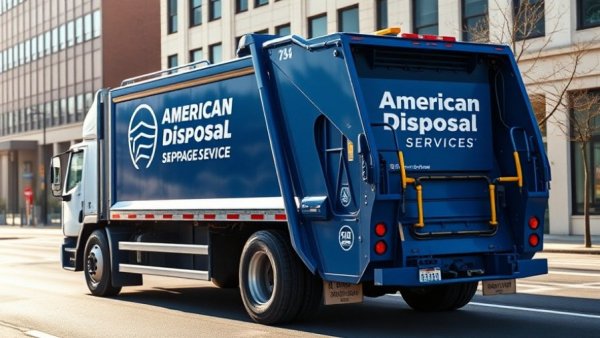 Arlington County returns to former trash contractor's truck on street.