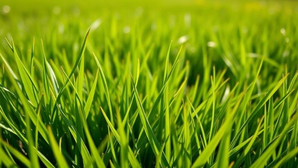 Vibrant lawn after fertilization and weed control services in Muskegon.
