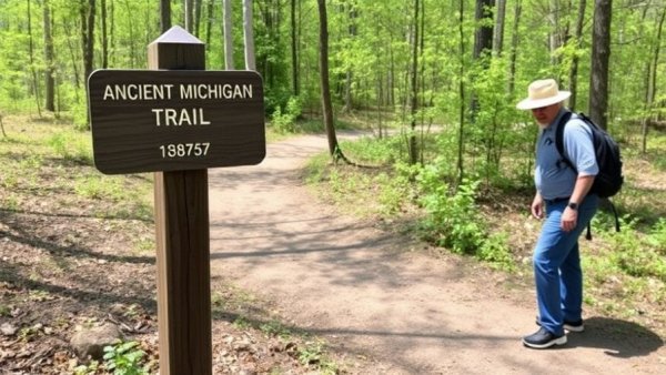Ancient Michigan trail markers get new life