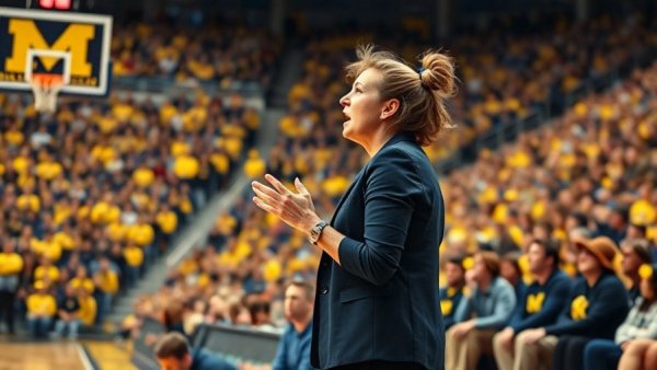 Michigan basketball new assistant coach energizes team from the sidelines.