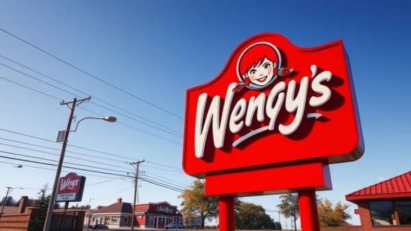 Wendy's sign under blue sky amid Michigan closures
