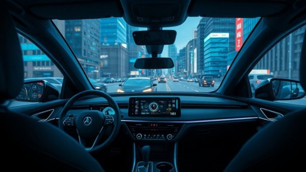 Futuristic car showcasing smart testing in automotive development.