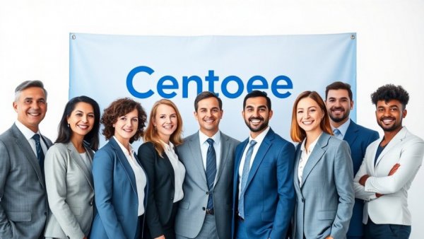 Diverse leadership team promotions in commercial real estate celebrating 100 years.