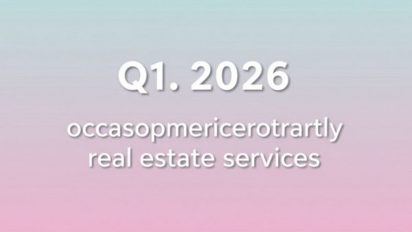 Q1 2026 consumer discretionary real estate services earnings review graphic.