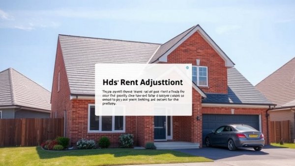 Email overlaid on image of house discussing rental fee structures