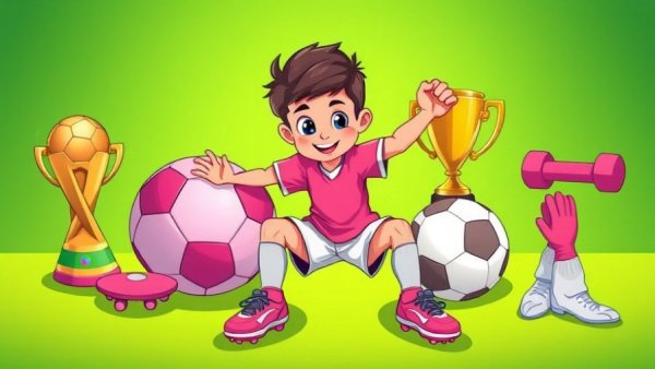 Colorful illustration of soccer safety essentials for World Cup 2026.