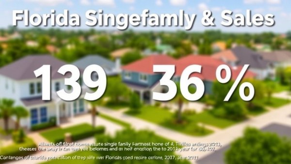 Florida real estate boom data graphic for single-family home sales.