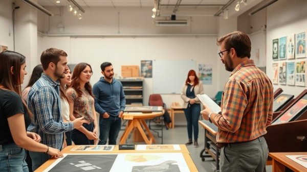 Workshop discussion on printing process related to Asian American history in Michigan.