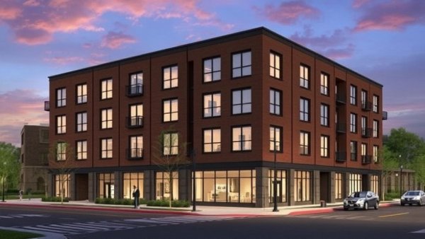 Construction to wrap up on “Franklin at 11th Street” luxury apartments in downtown Michigan City