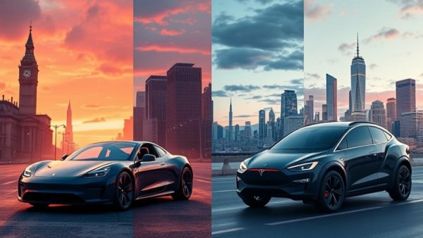 Automotive reviews Michigan: Tesla vehicle evolution timeline.