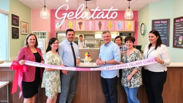 Gelato Shop Grand Season Opening