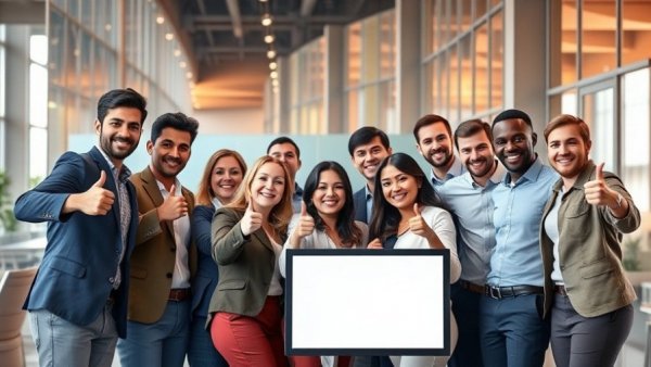 Group at tech conference for AI-driven automotive marketing.