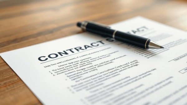 Contract document ready for signature related to new business licenses Richmond