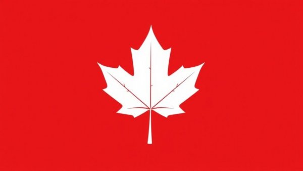 White maple leaf on red background representing rental property oversight services