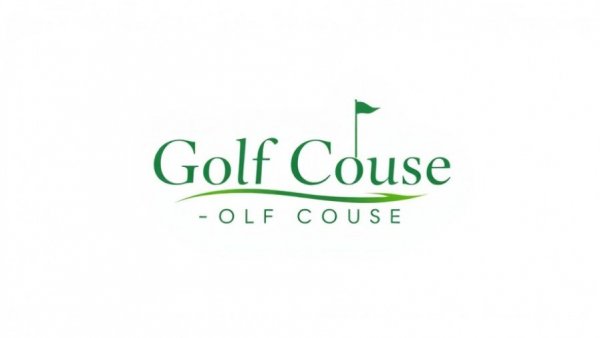 Minimalistic Meadowcreek Golf Course logo