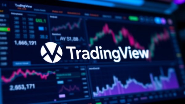 TradingView financial dashboard interface showcasing modern finance.
