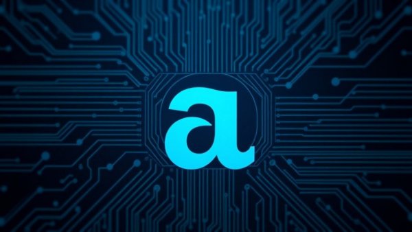 Quantum Capital AppFolio Investment logo with tech circuit background.