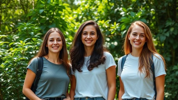 Local tree expert Shelby Michigan team outdoors in lush greenery.