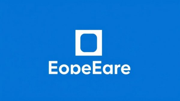 Las Vegas SEO Company logo design on blue background