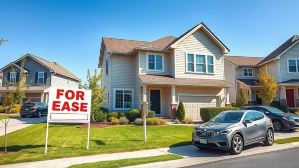 GTA Property Management - Modern suburban house for lease under clear skies.