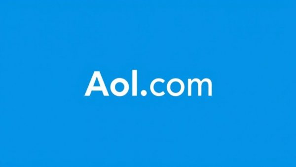 AOL.com logo on a blue background