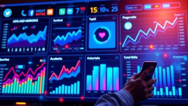 Digital marketing interface illustrating tiktok advertising strategy