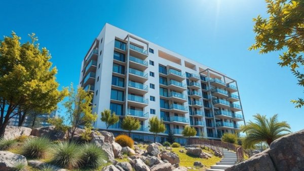 Modern apartment building suitable for Phoenix real estate investment opportunities.