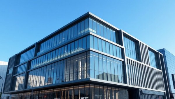 Contemporary commercial building illustrating property management expansion.