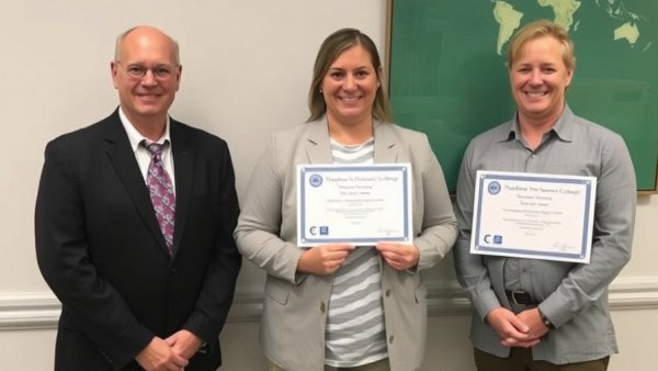 Three Peabody employees earn housing compliance certification