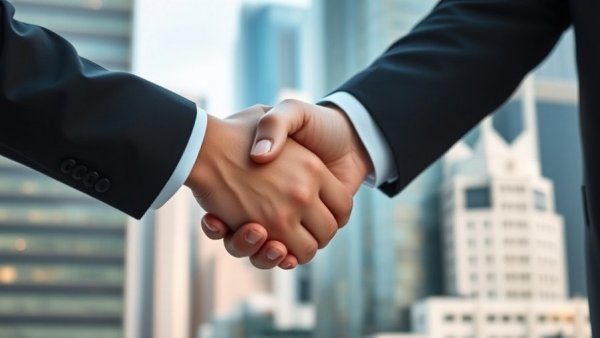 Business handshake symbolizing Jersey City mixed-use property sale